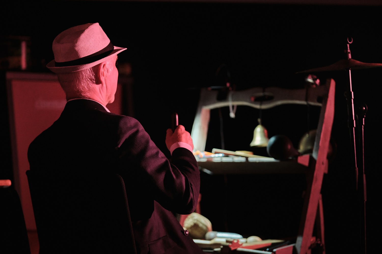 Musicien à la soirée de clôture