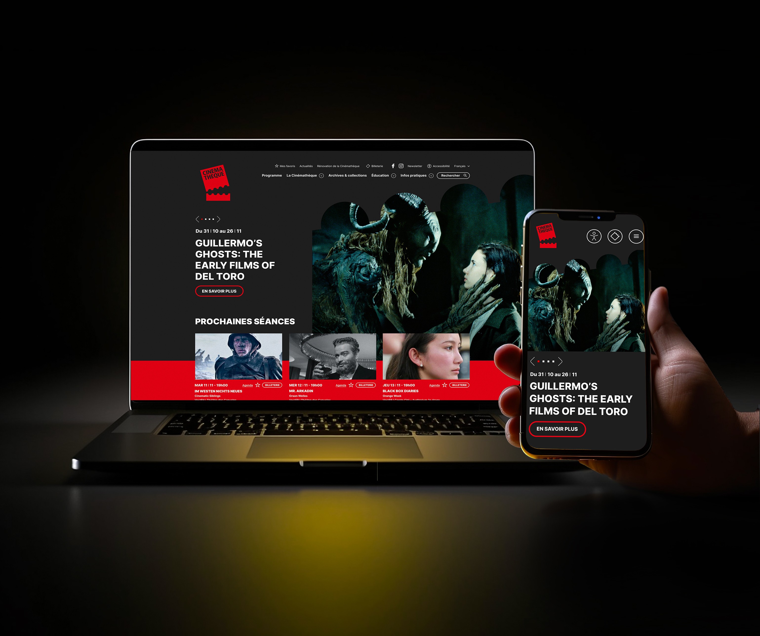 Nouveau site de la Cinémathèque